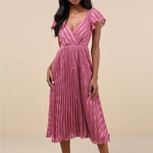 Lulus Mauve Dress